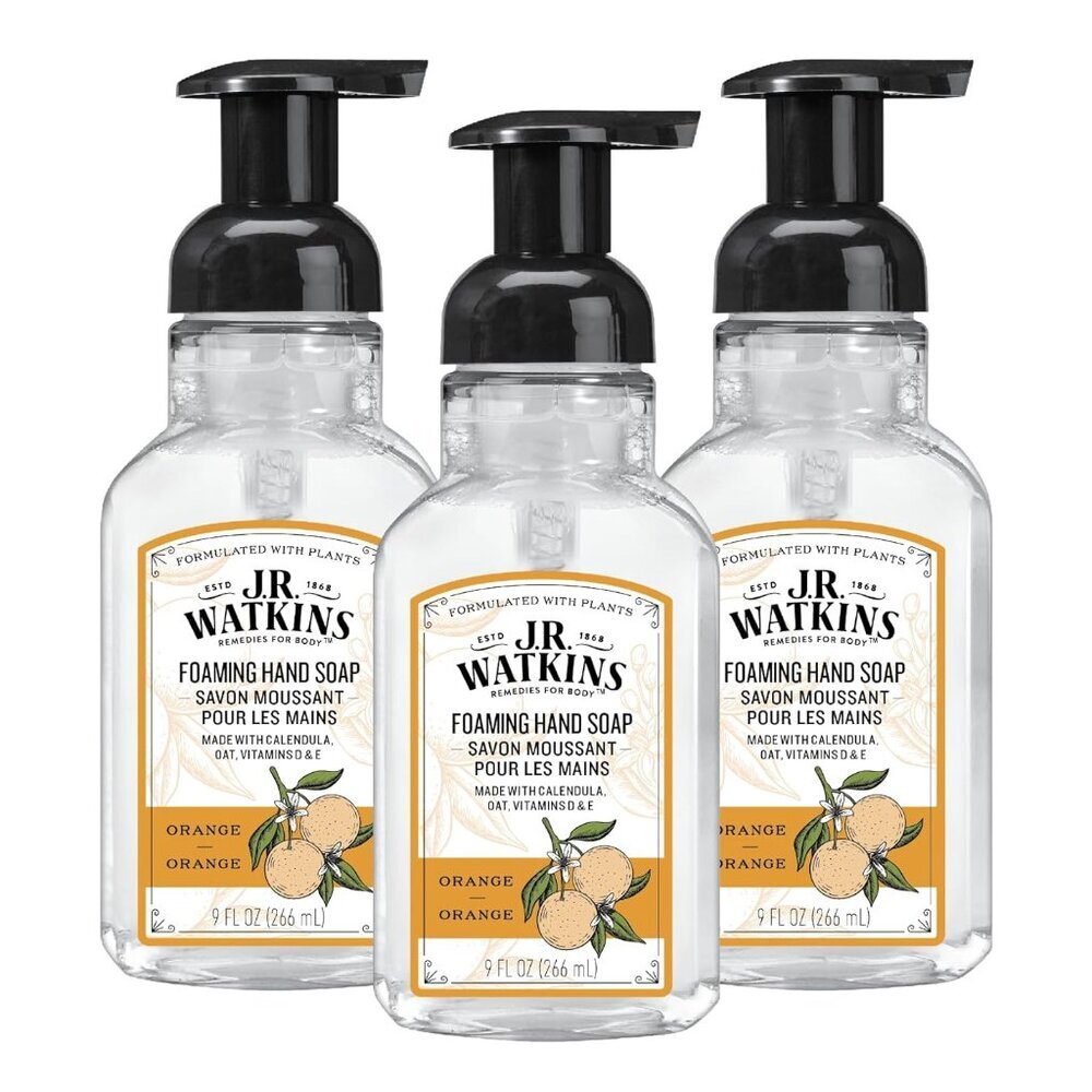 Foaming Hand Soap Pump with Dispenser, Moisturizing Hand Soap Foam, Alcohol-Free